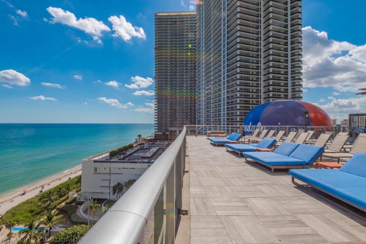 Ocean View 1 Bed On The Beach 19Th Floor Hollywood Hallandale Beach Luaran gambar