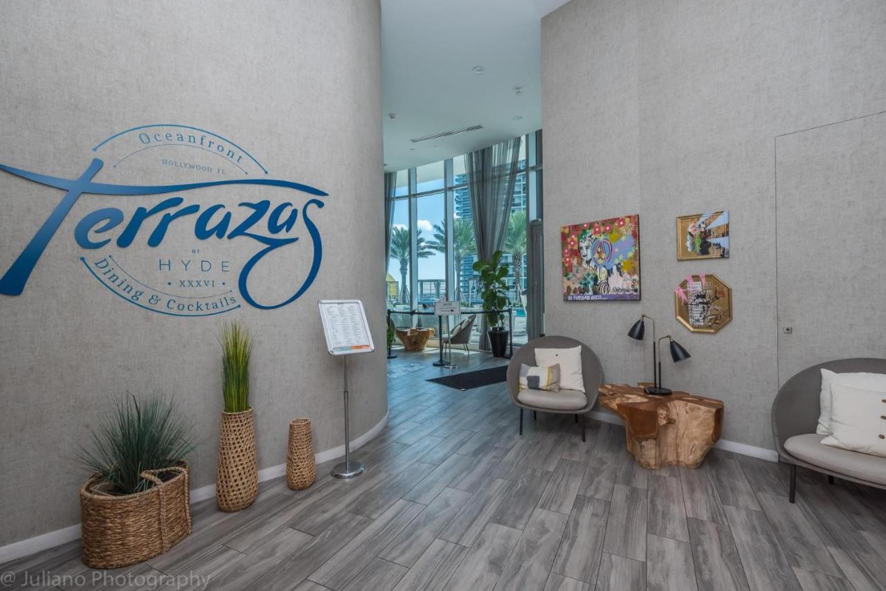 Ocean View 1 Bed On The Beach 19Th Floor Hollywood Hallandale Beach Luaran gambar
