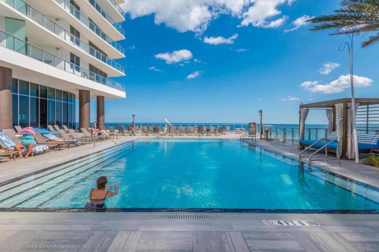 Ocean View 1 Bed On The Beach 19Th Floor Hollywood Hallandale Beach Luaran gambar