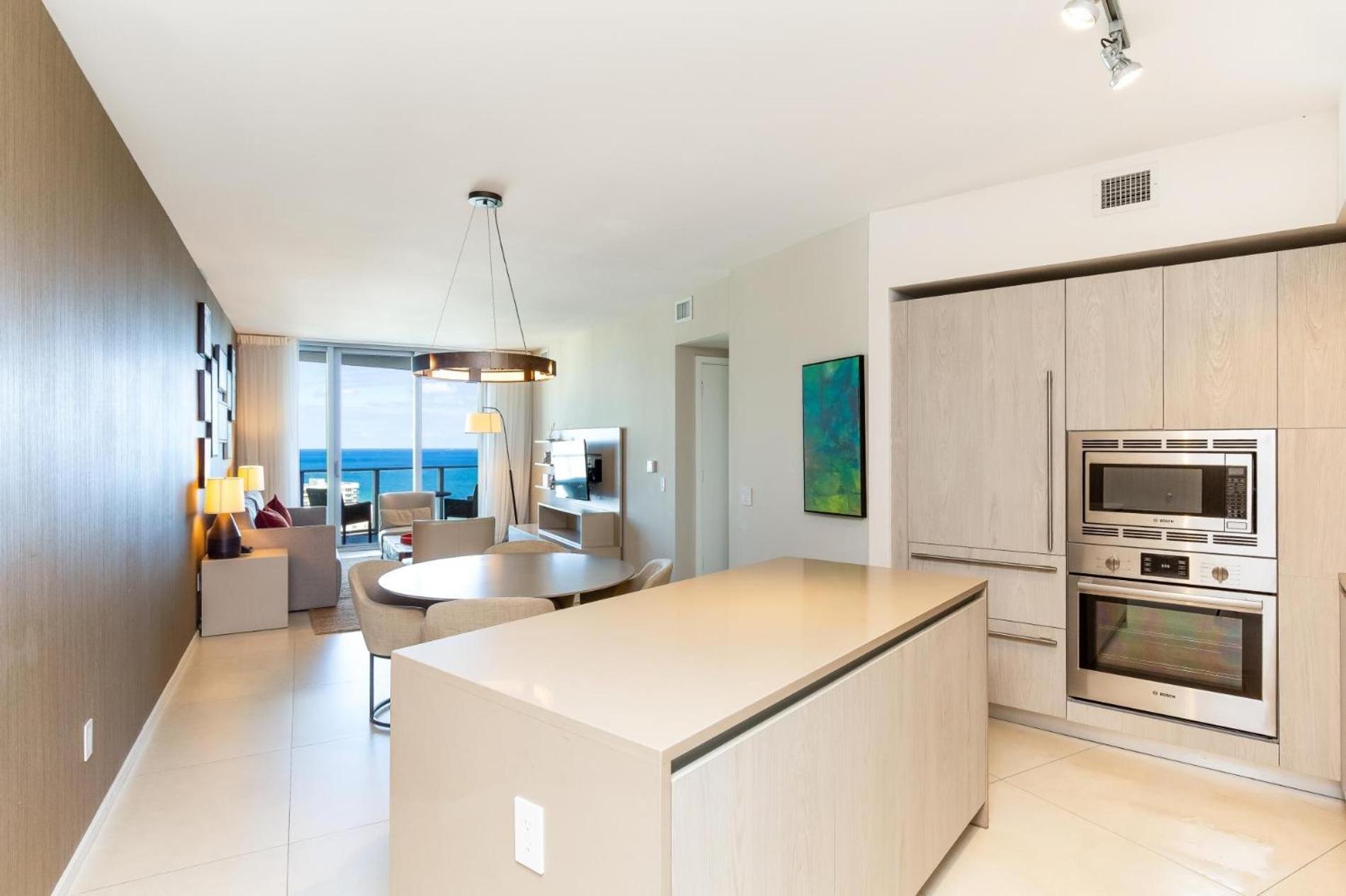 Ocean View 1 Bed On The Beach 19Th Floor Hollywood Hallandale Beach Luaran gambar